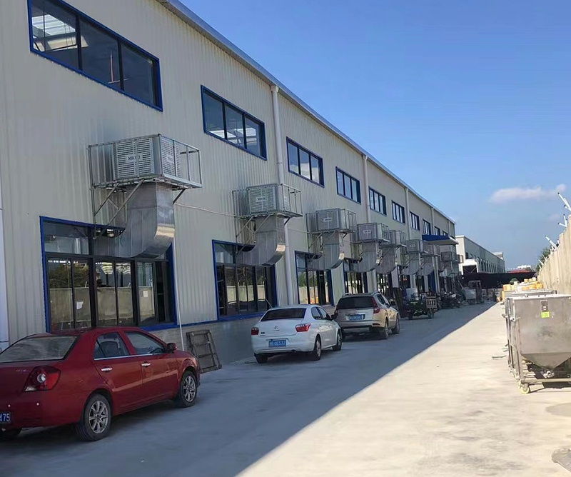 工業(yè)冷風(fēng)機(jī)應(yīng)用大型廠房車(chē)間降溫通風(fēng)