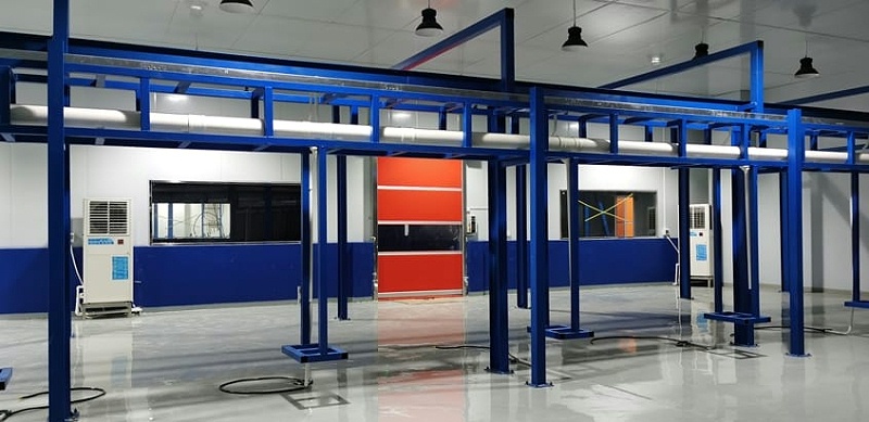 工業省電空調-立式軸流機應用于食品工廠車間降溫案例